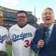Illustration for article titled Vin Scully Returns To Dodger Stadium For First-Pitch Ceremony